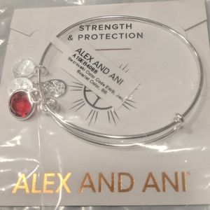 New Alex and Ani Silver Swarovski Bracelet